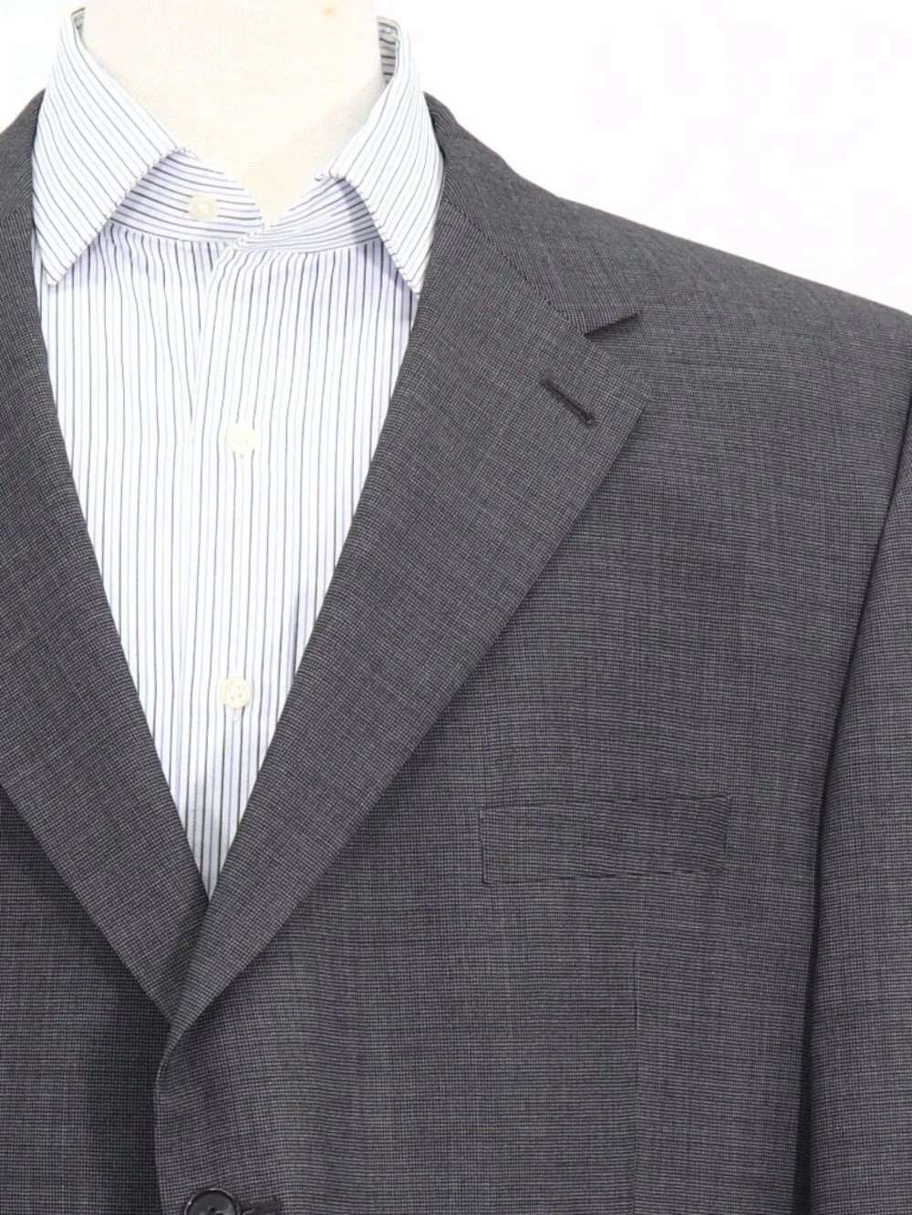 S. Cohen 48S Gray Blazer Sport Coat Jacket 2-Button Houndstooth W864